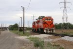 CSS 4005 & 2003 sit on the engine pad near the east end of the City Track